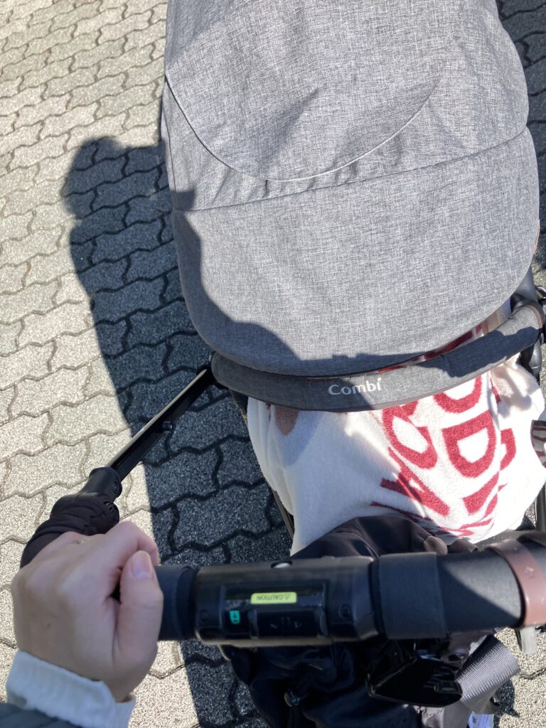 来店時のベビーカー